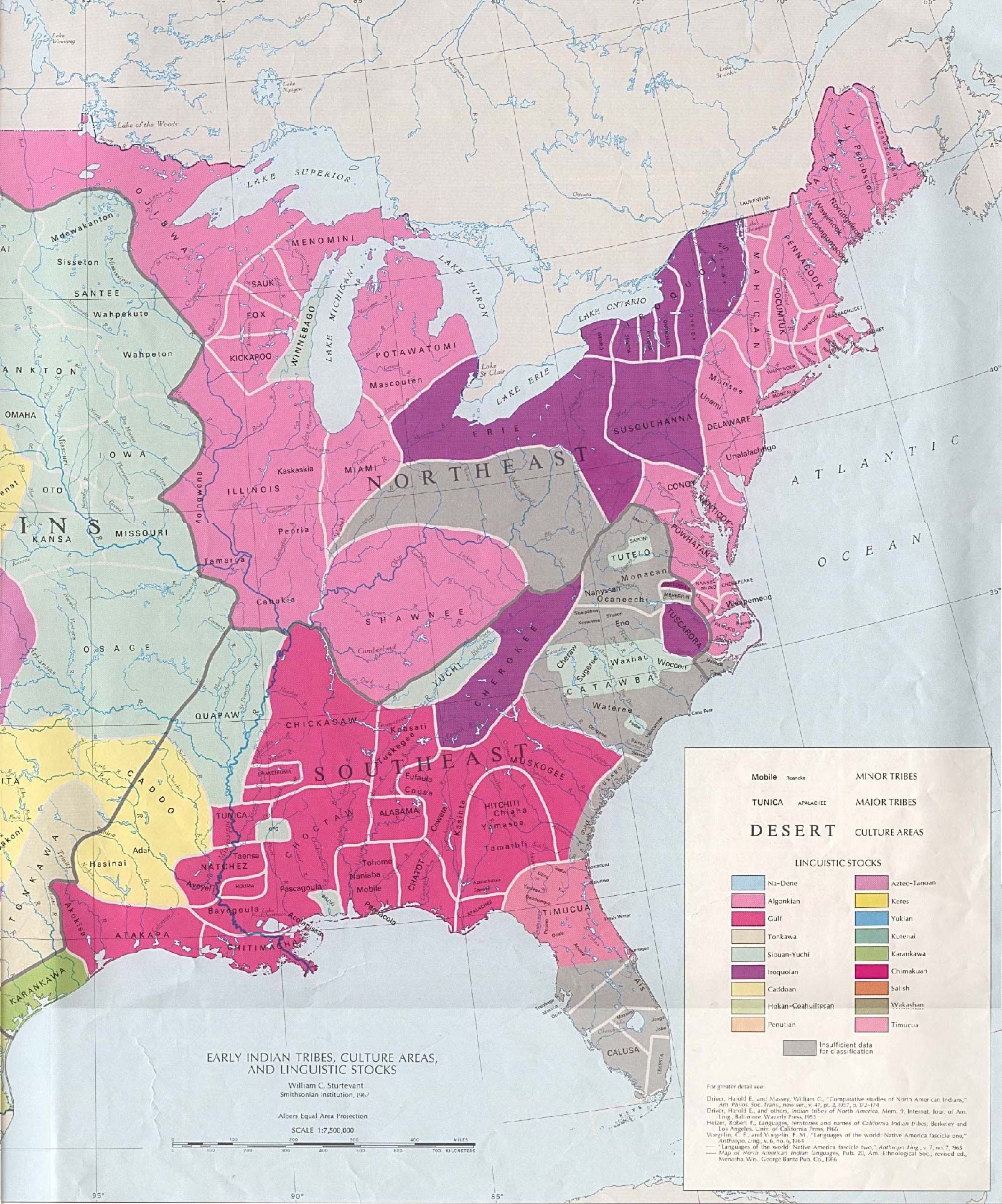 10 New Printable Map Native American Tribes Printable Map
