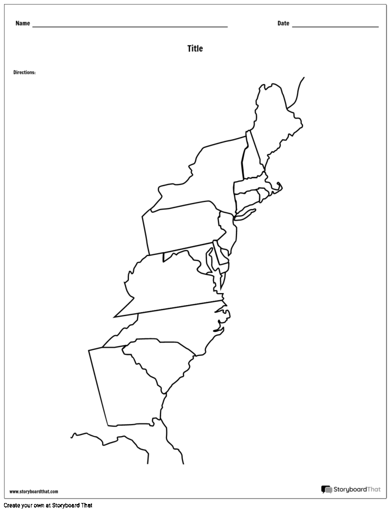 13 Colonies Blank Map Free Printable Free Printable Maps 13 Colonies Blank Map Free Printable Free Printable Maps