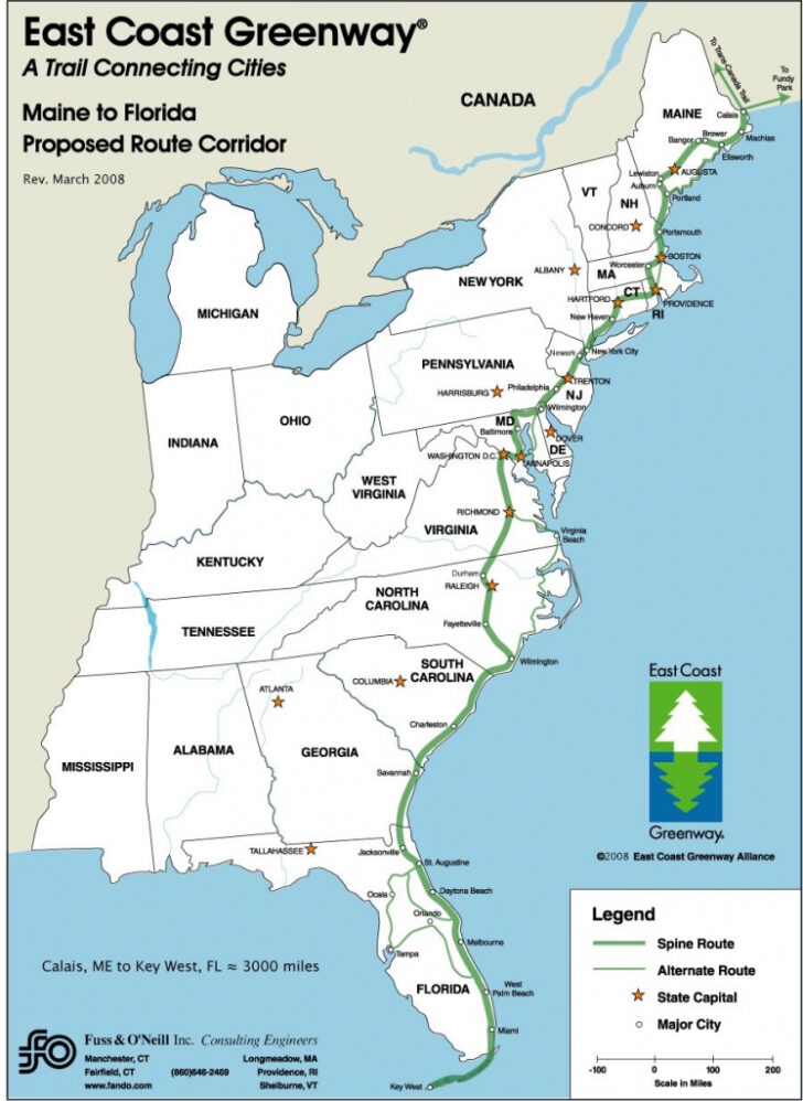 Blank East Coast Map Printable Adams Printable Map