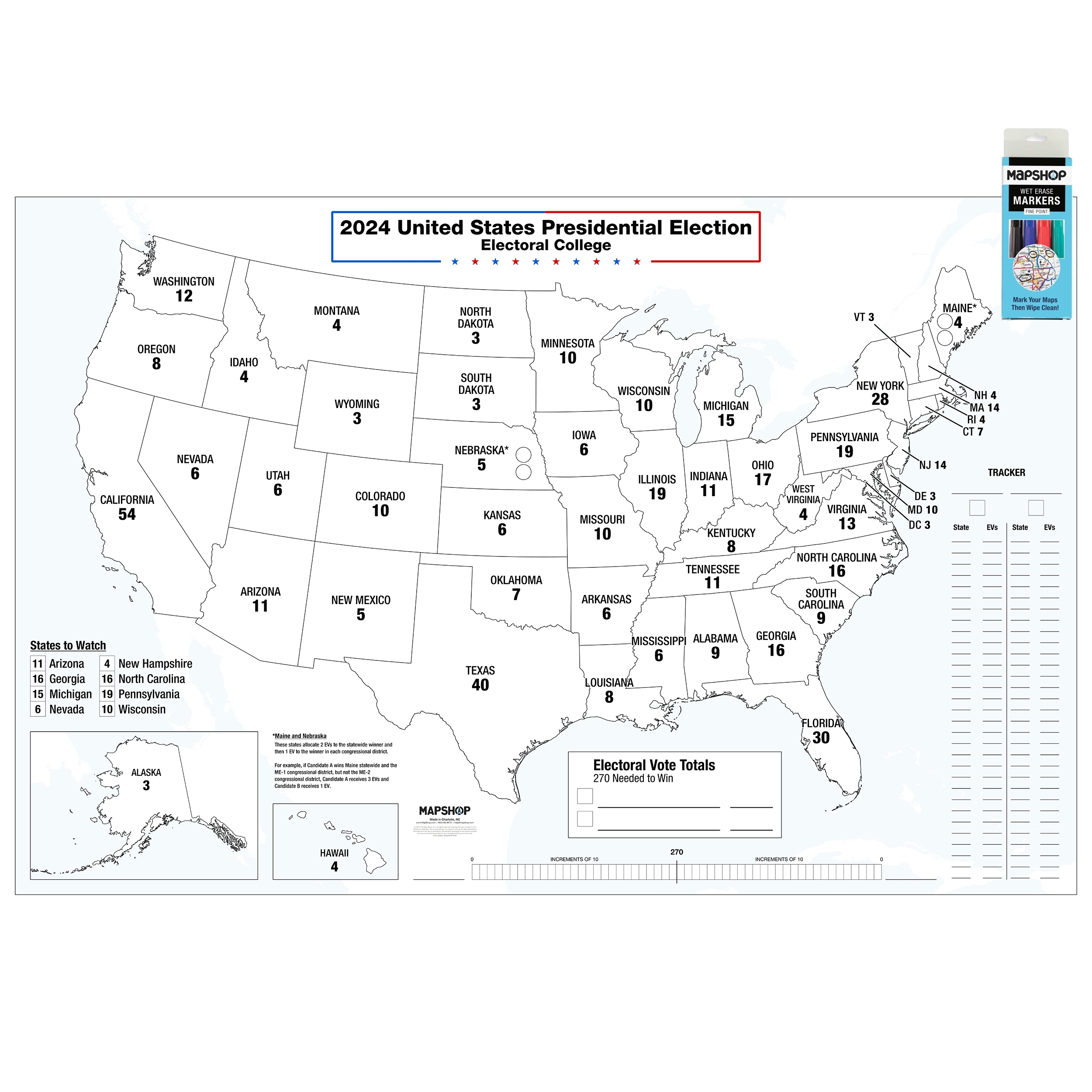 Blank Electoral Map Printable Free Printable Maps