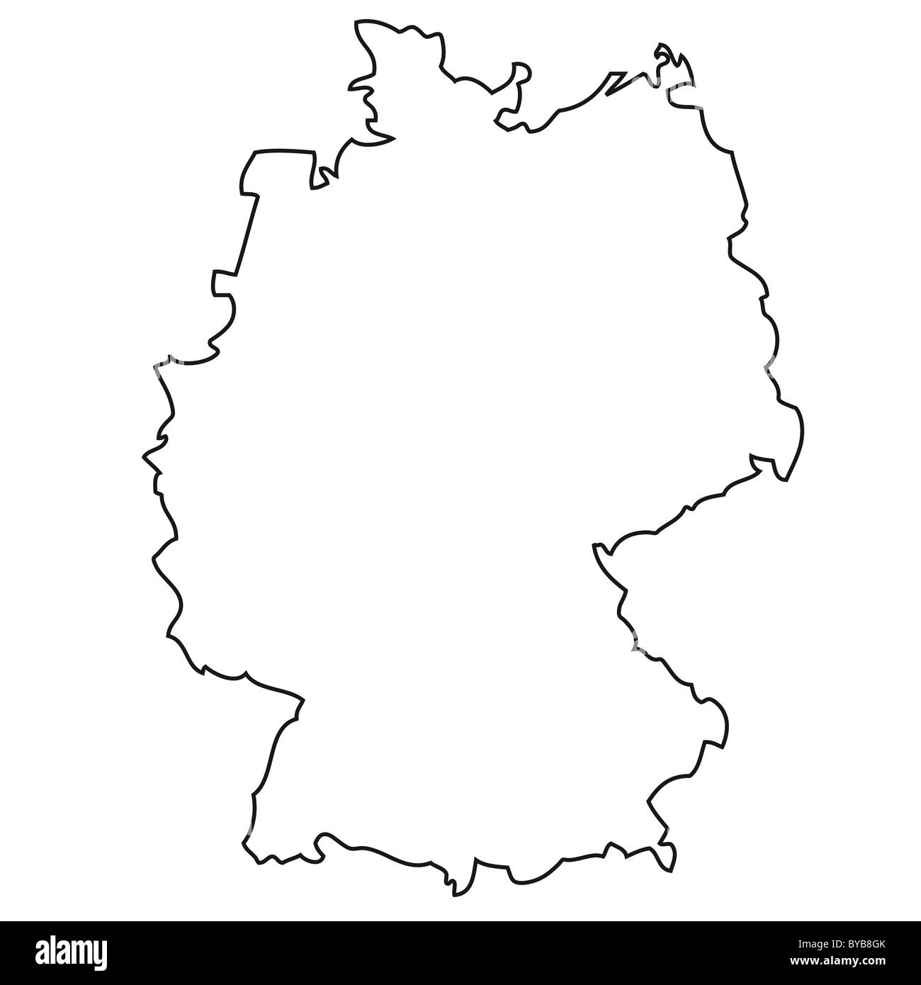 Blank Map Of Germany Printable Blank Map Of Germany Printable