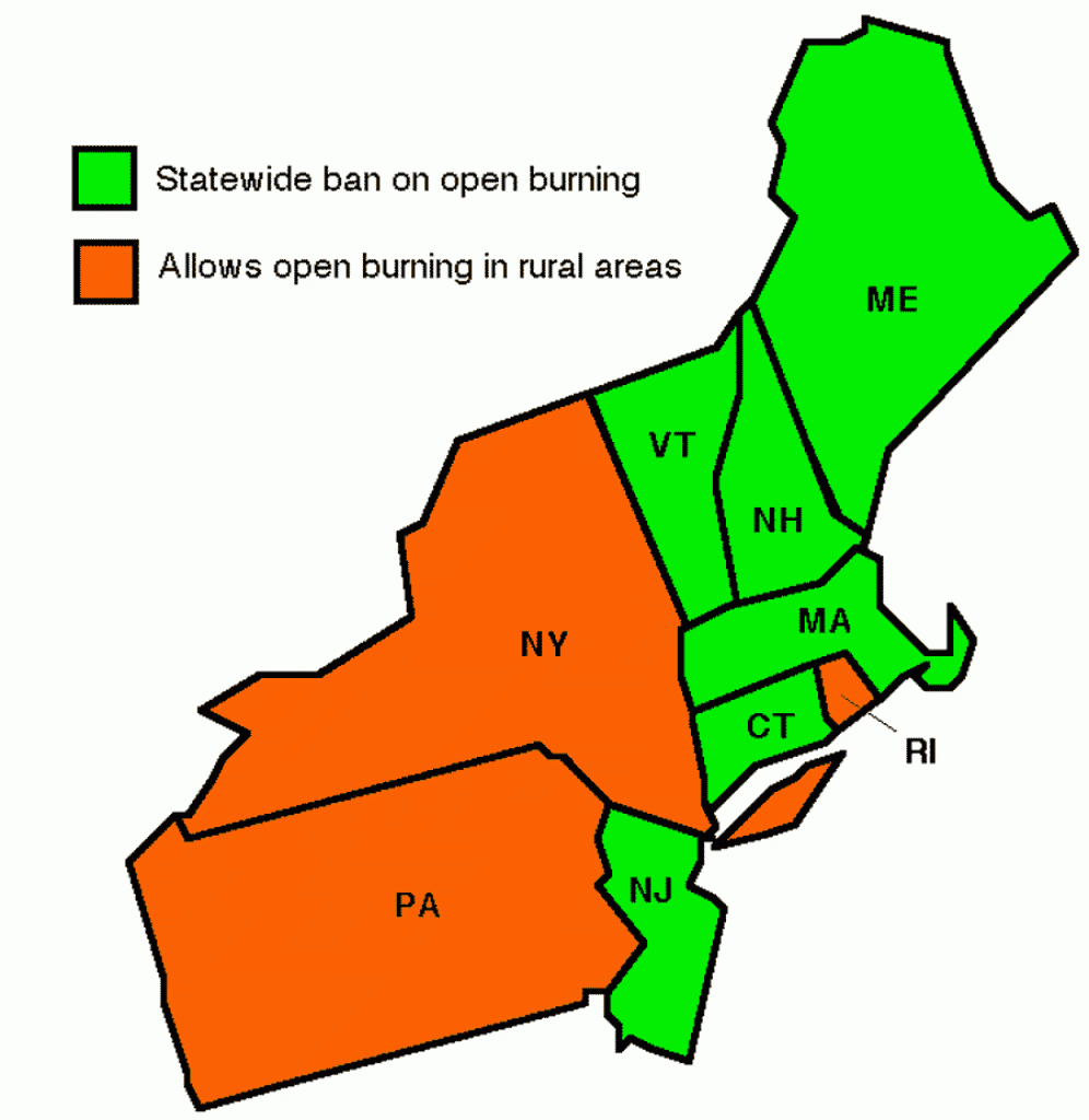 Blank Map United States Eastern Region Awesome North East United 