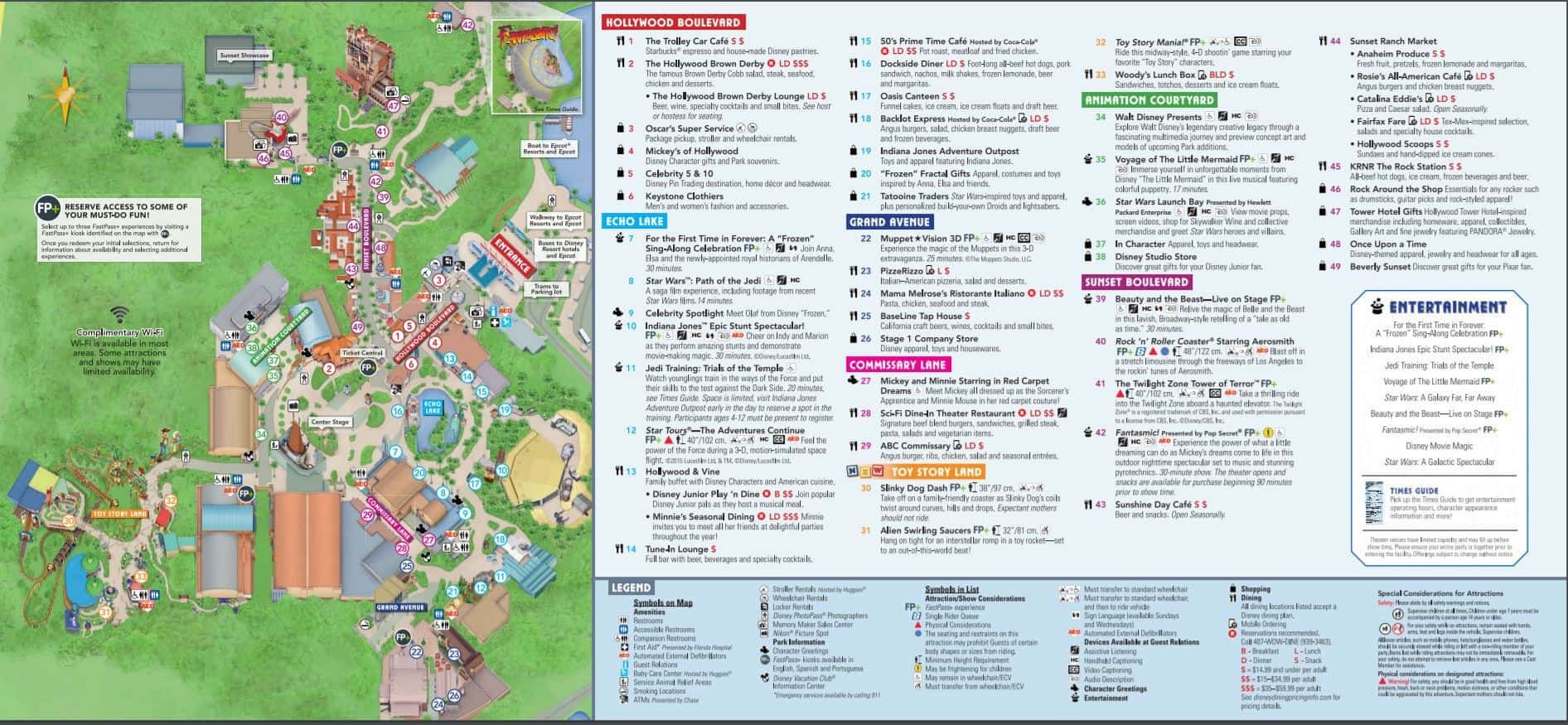 Disney Hollywood Studios Printable Map Dev onallcylinders