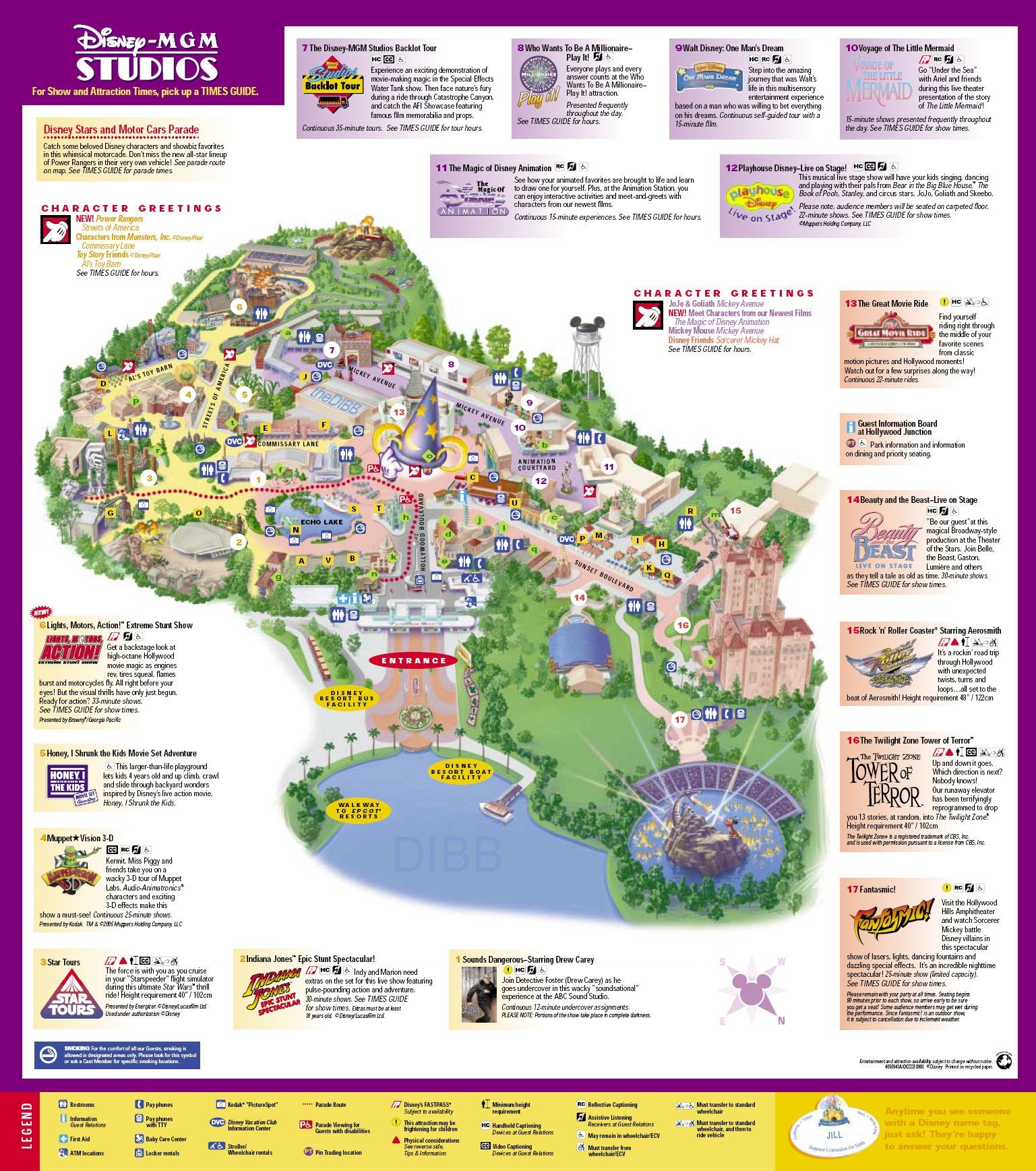 Disney Hollywood Studios Printable Map Dev onallcylinders