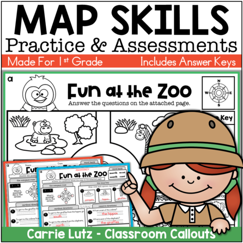 free printable map skills worksheets