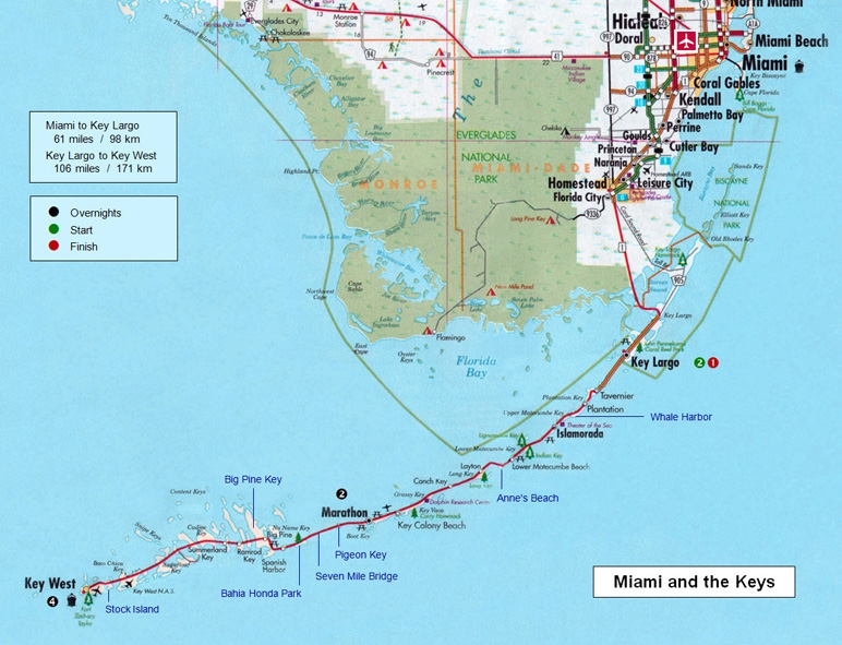 Florida Keys Map Printable