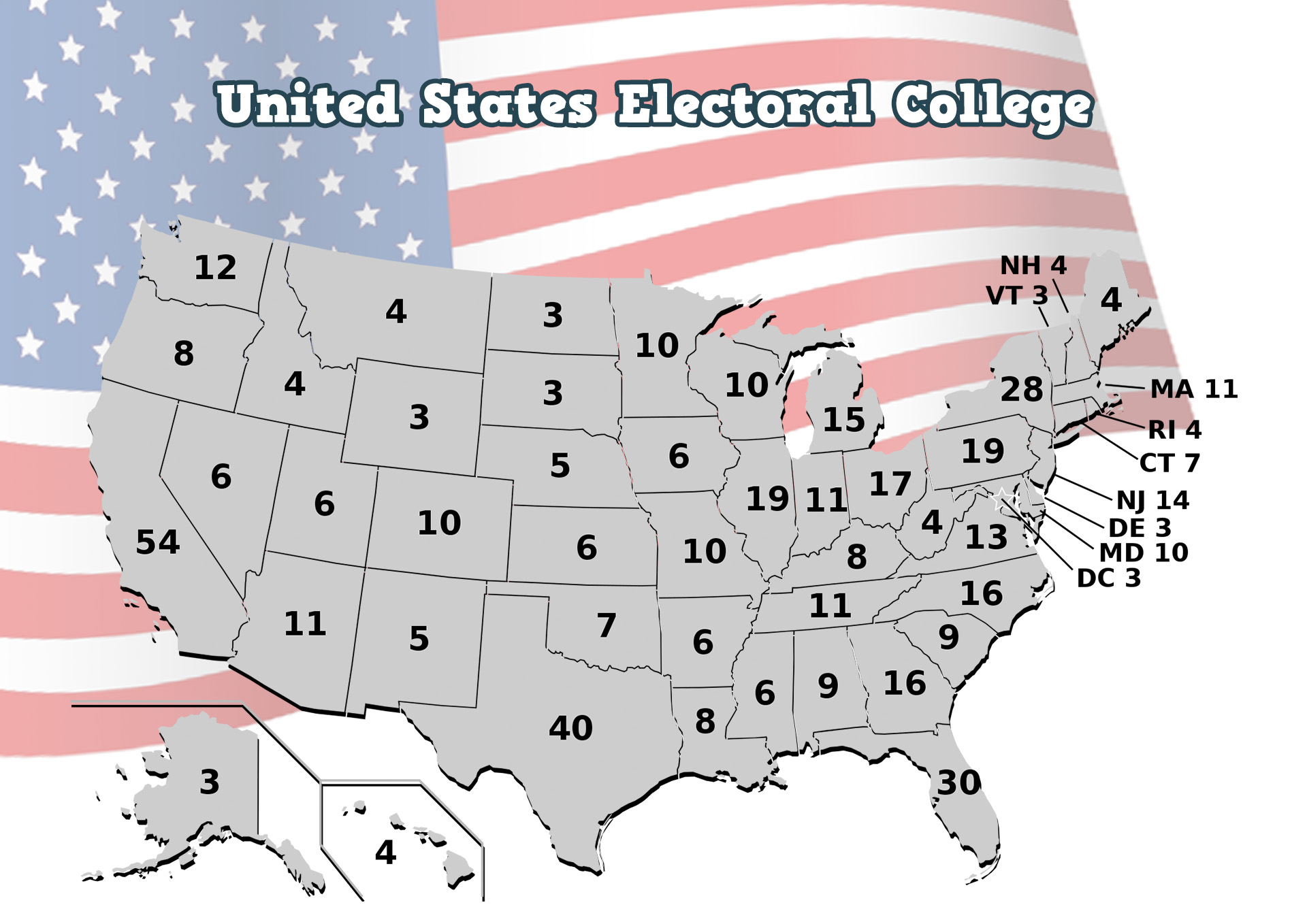 blank electoral map printable