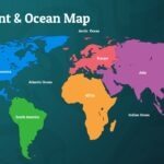 printable continent and ocean map