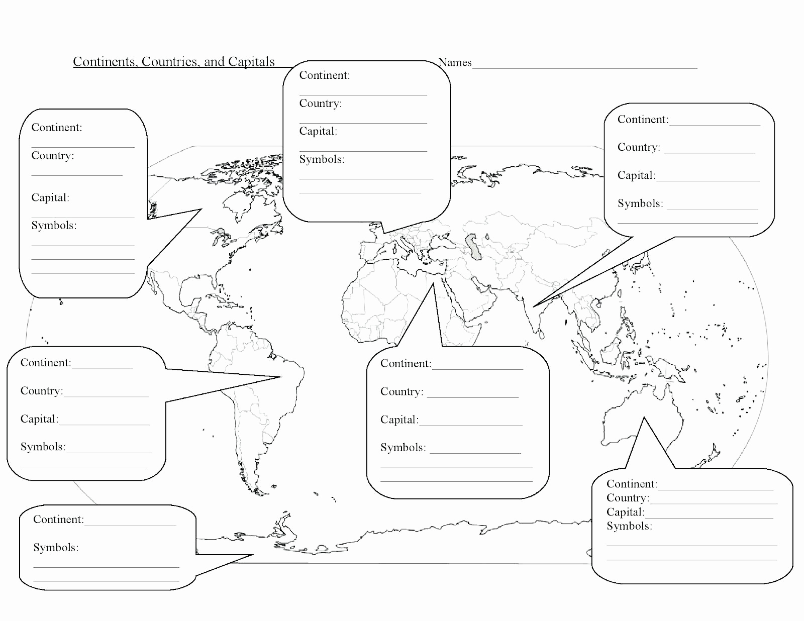 Free Map Skills Worksheets Lovely Map Skills Worksheets To Printable 