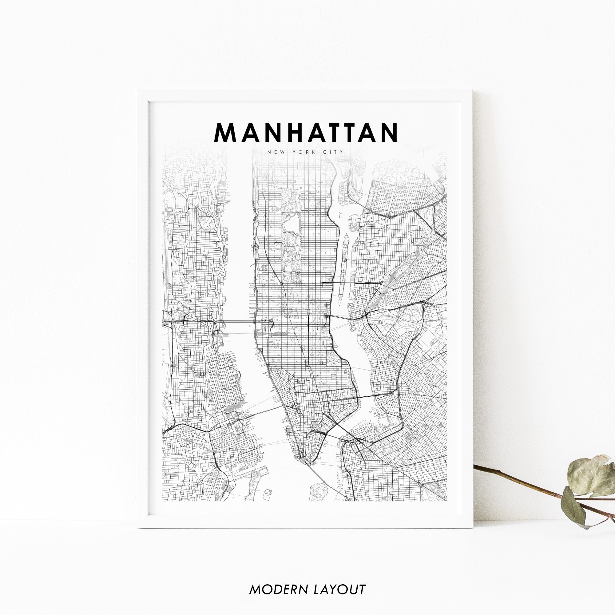 printable map of manhattan