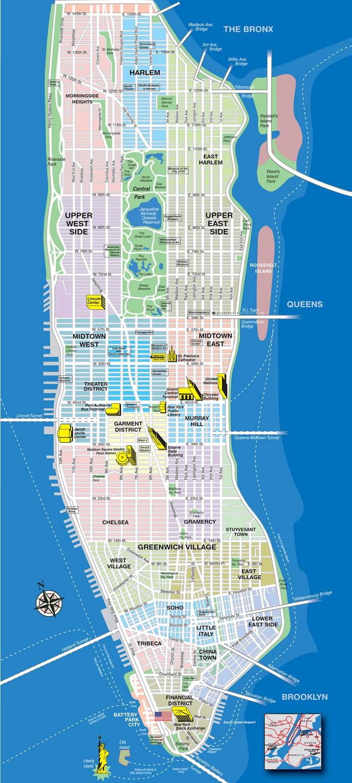 Free Printable Manhattan Map Your NYC Guide Printables For Everyone Free Printable Manhattan Map Your NYC Guide Printables For Everyone