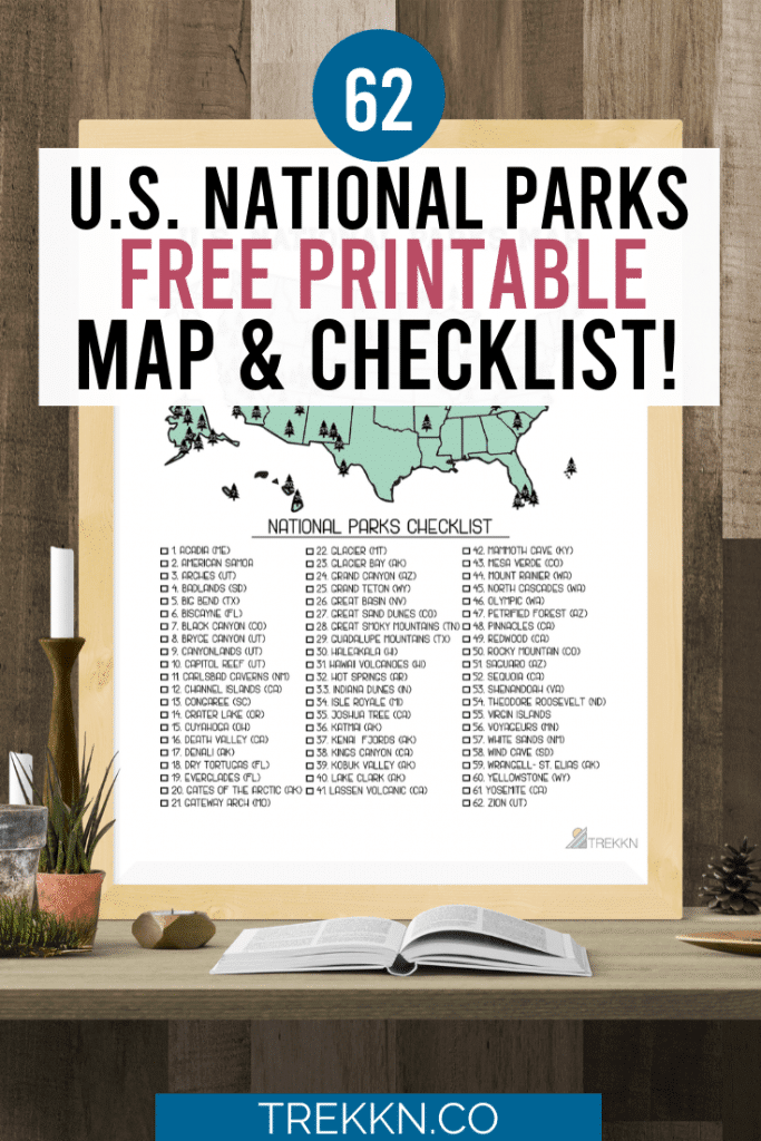 Free Printable National Parks Map Plan Your Trip Printables For Free Printable National Parks Map Plan Your Trip Printables For