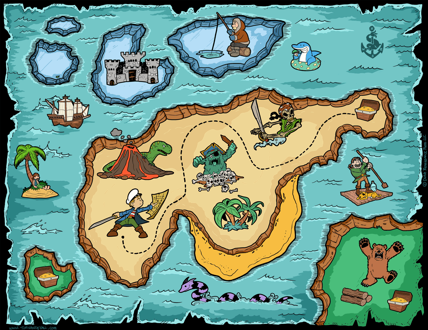 Free Printable Pirate Treasure Map Mom Printable