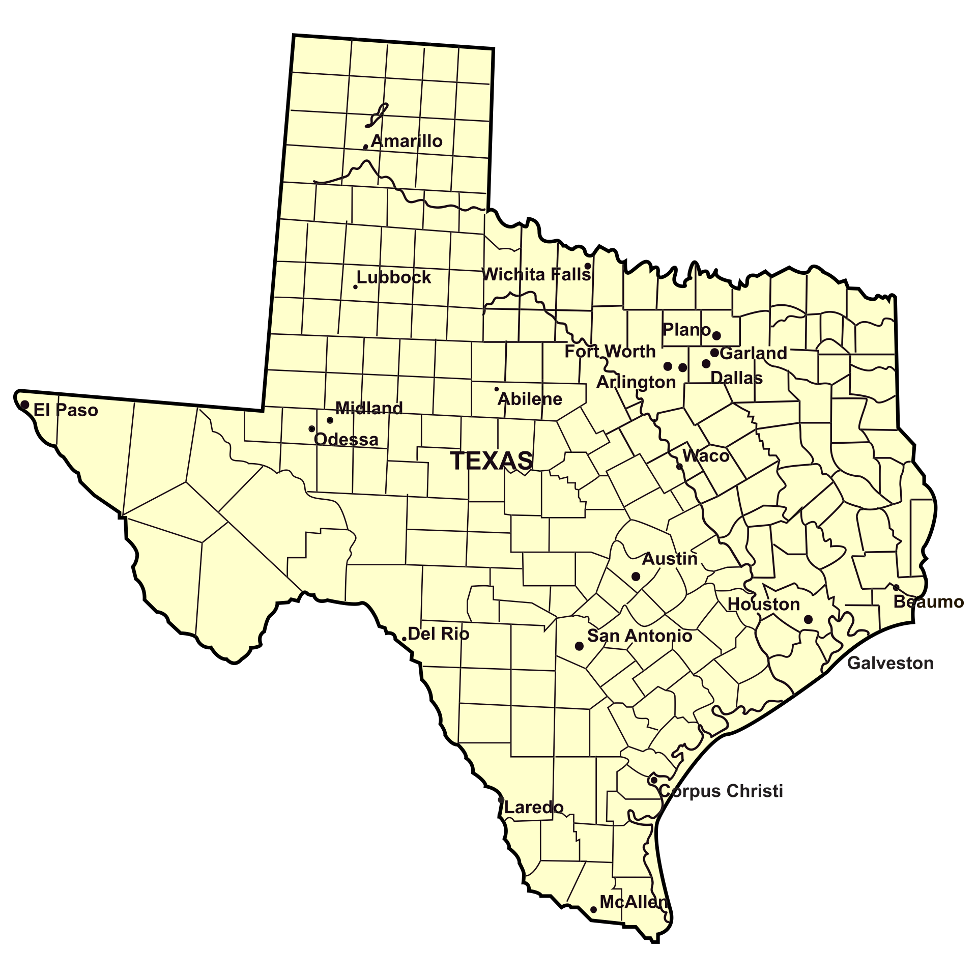 free printable texas map free printable texas map