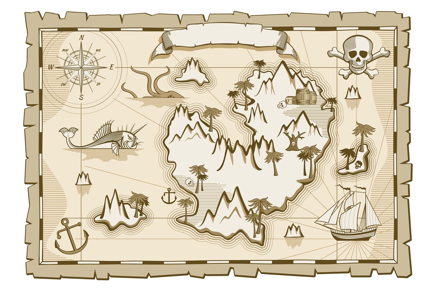 Free Printable Treasure Map Template Totally Free Printables Free Printable Treasure Map Template Totally Free Printables