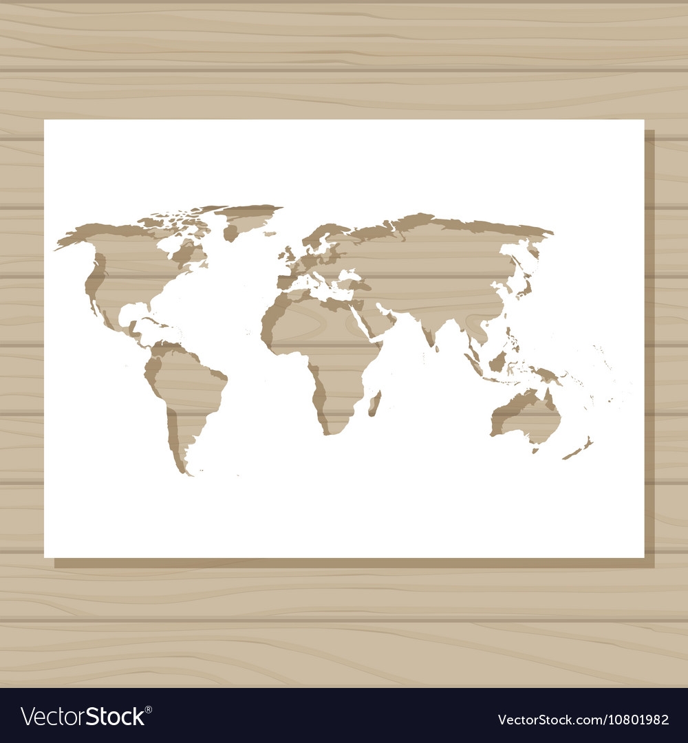 Free Printable World Map With Countries Template In PDF 2022 