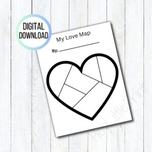 Heart Map Template Free Printable Free Printable Maps Heart Map Template Free Printable Free Printable Maps