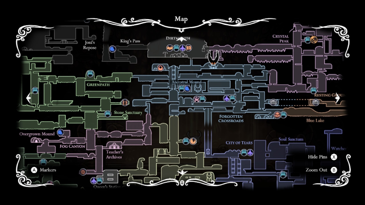 Hollow Knight Map Abyss Chitiklo Hollow Knight Map Abyss Chitiklo