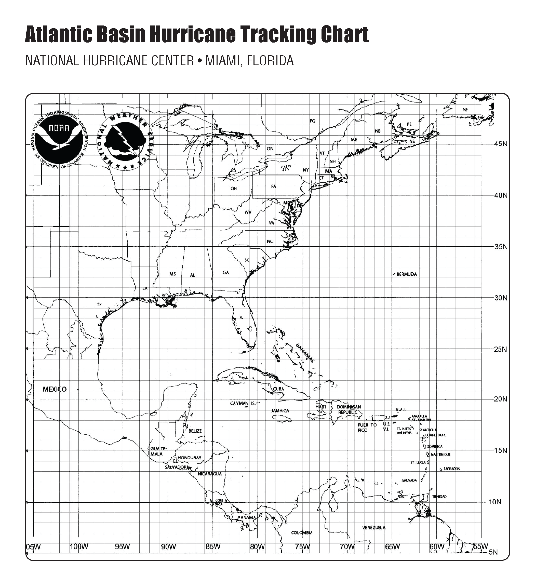 Hurricane Tracking Maps Printable Free Printable Maps