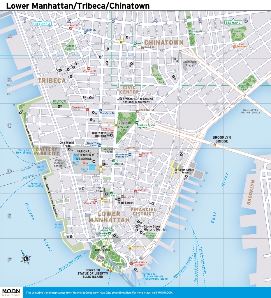 Manhattan Map Printable