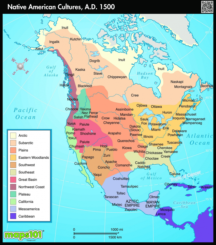 Map Of California Native American Tribes Printable Maps Native 