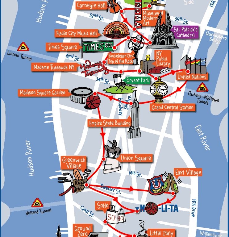 printable map of nyc attractions