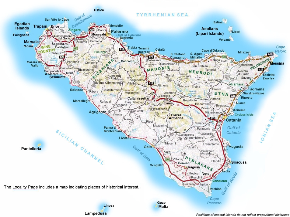 printable map of sicily