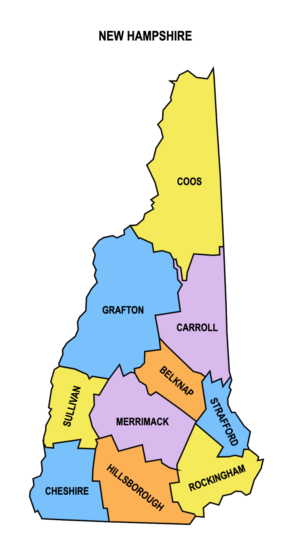 State Maps Printable