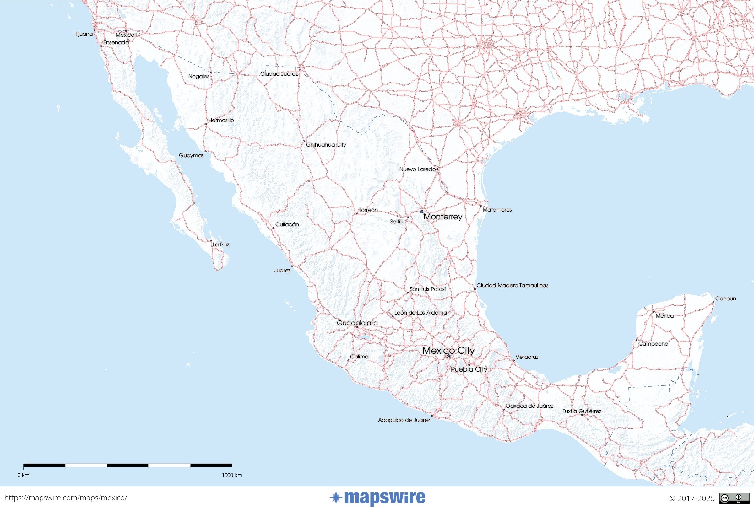 Mexico Map Printable Pdf Mexico Map Printable Pdf