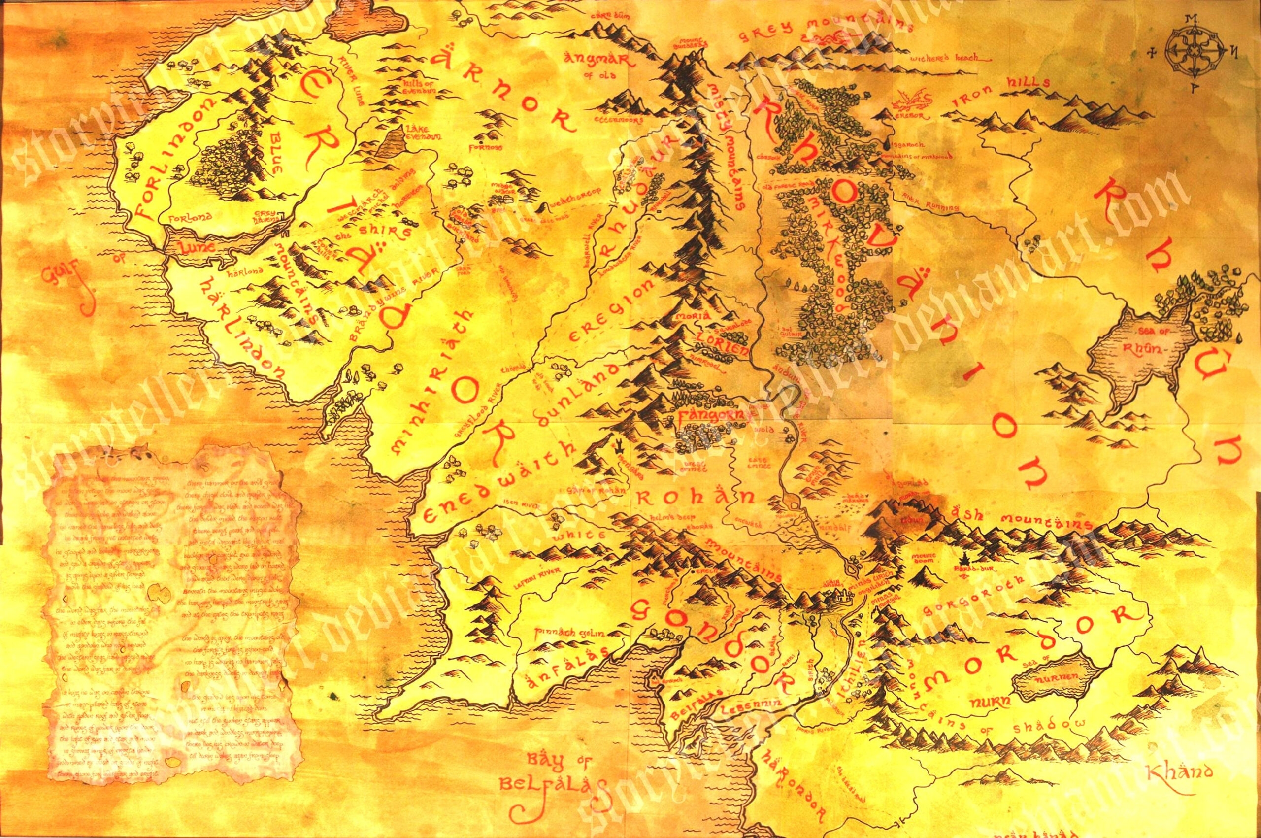 Middle Earth Map Adams Printable Map Middle Earth Map Adams Printable Map