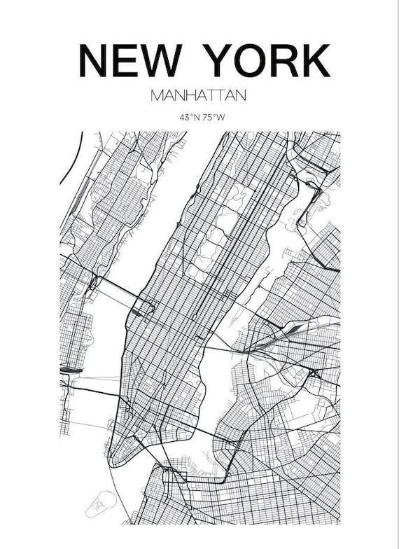 manhattan midtown map printable