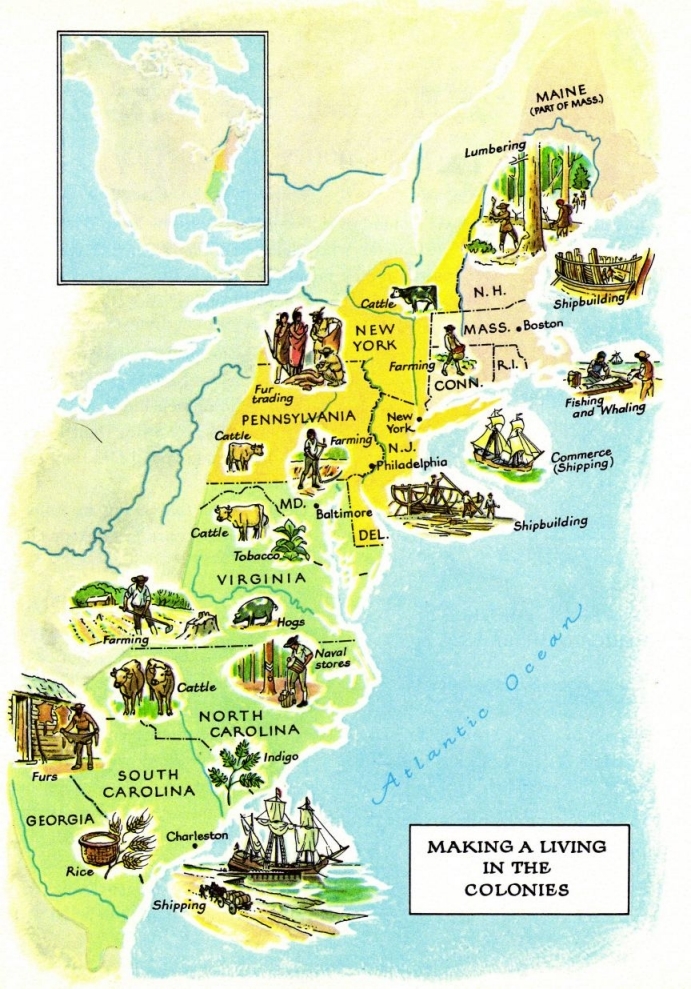 New England Colonies Printable