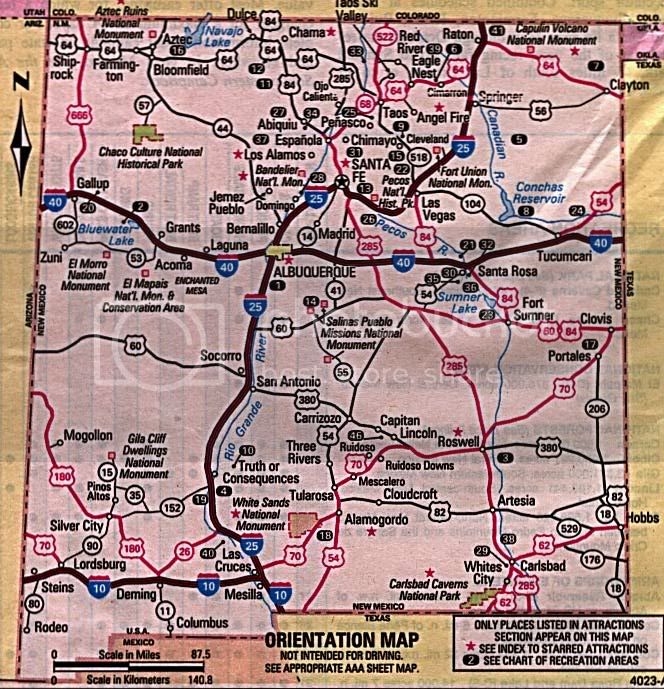 printable new mexico map printable new mexico map