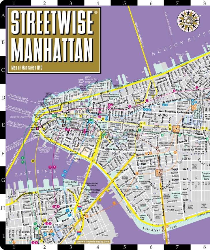 Nyc Midtown Map Printable