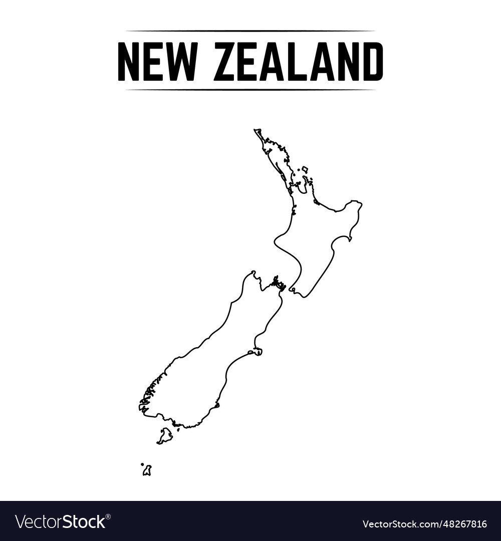 Nz Map Outline Printable