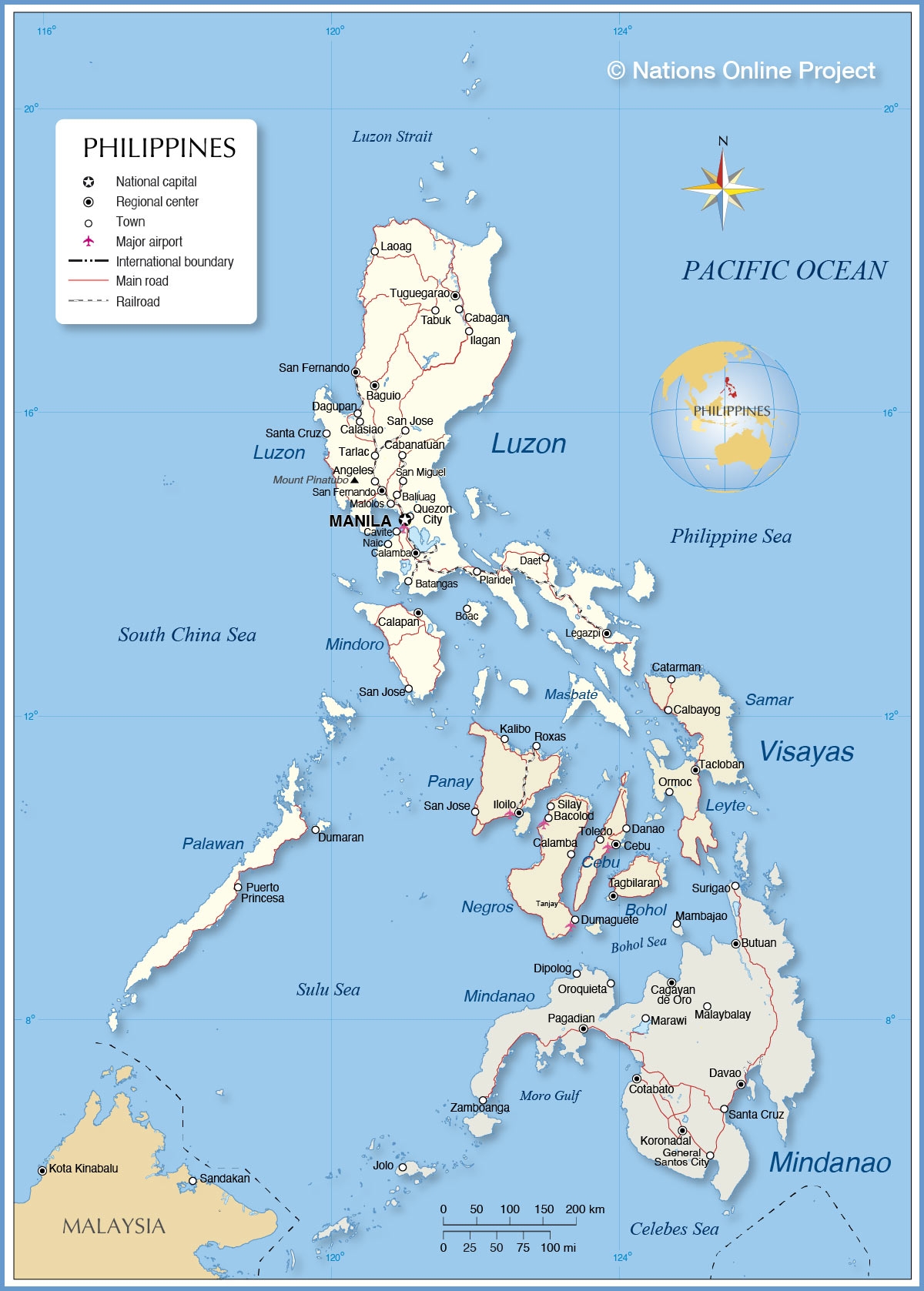Philippine Map Printable