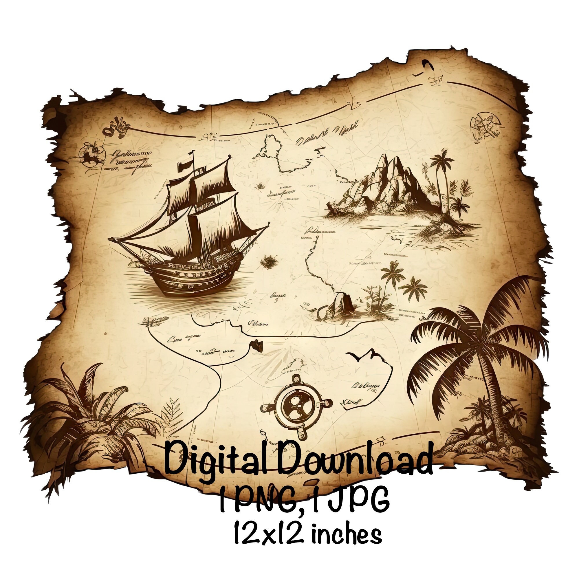Pirate Map Printable