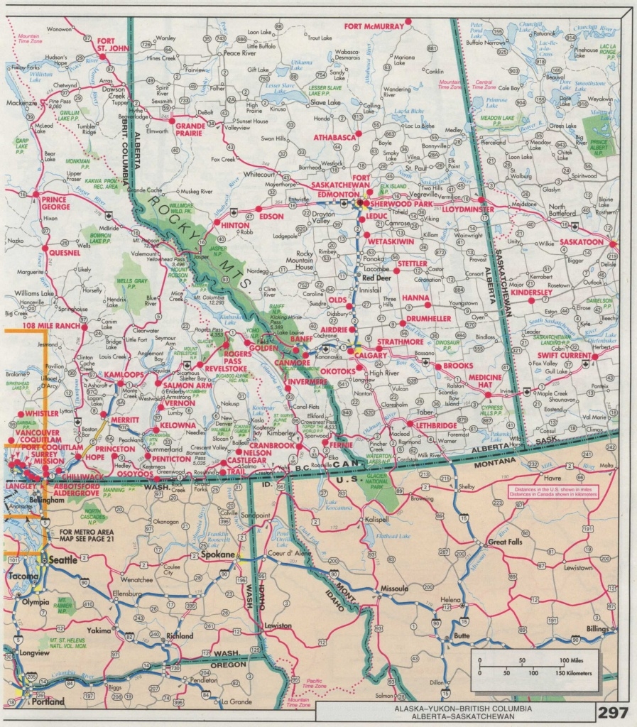 Printable Alberta Road Map Printable Maps Printable Alberta Road Map Printable Maps