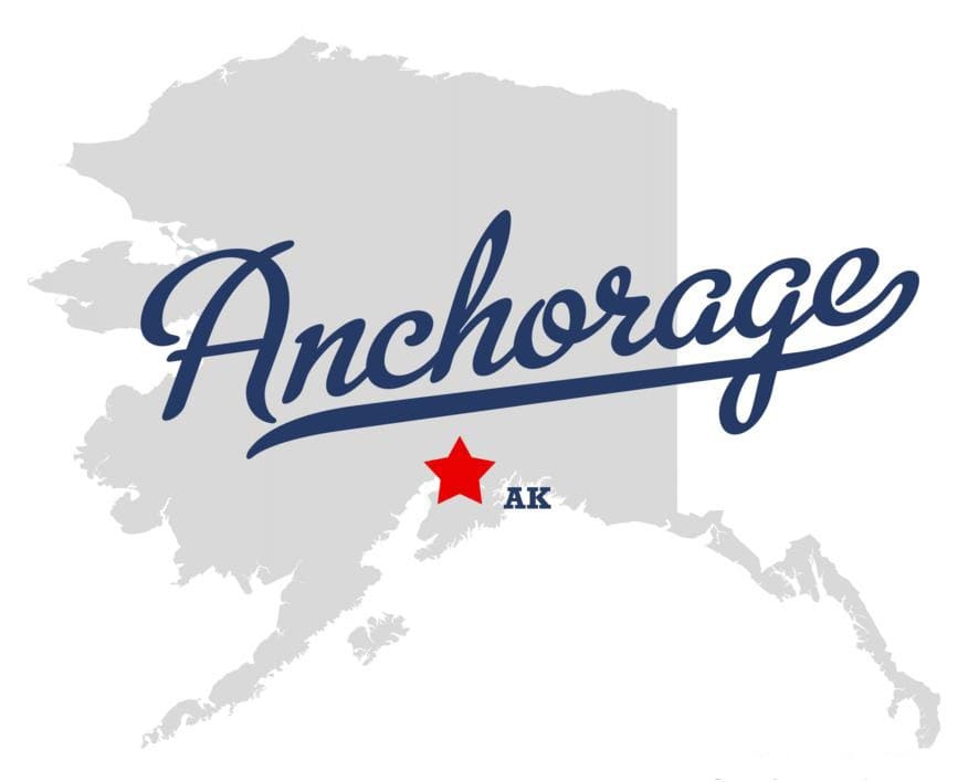 Printable Anchorage Alaska Map Free Download And Print For You 