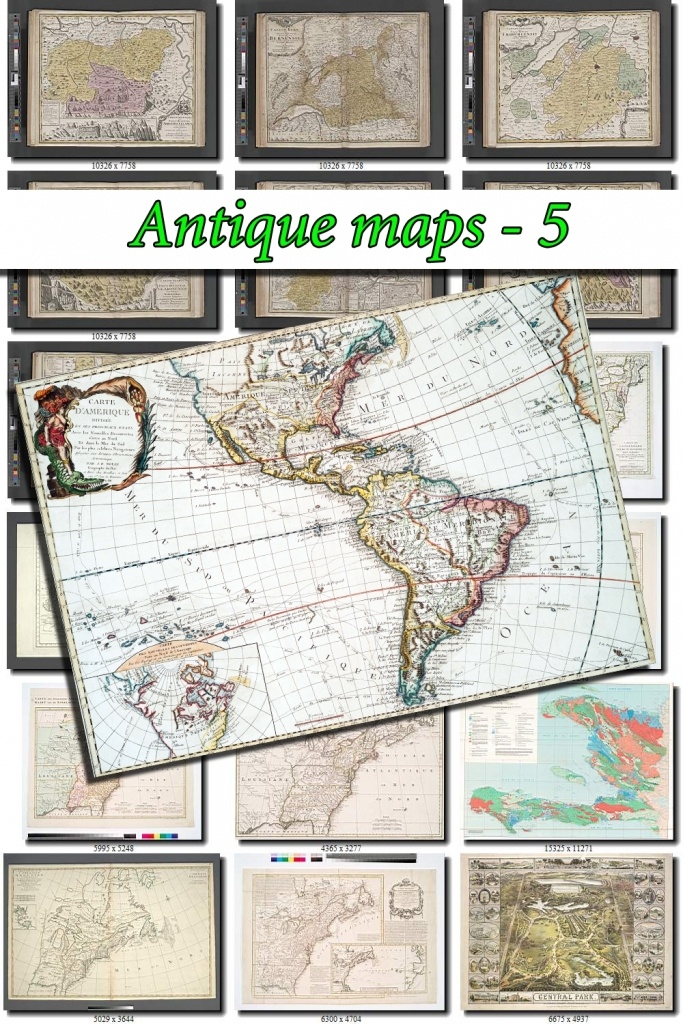 Printable Antique Maps Printable Antique Maps