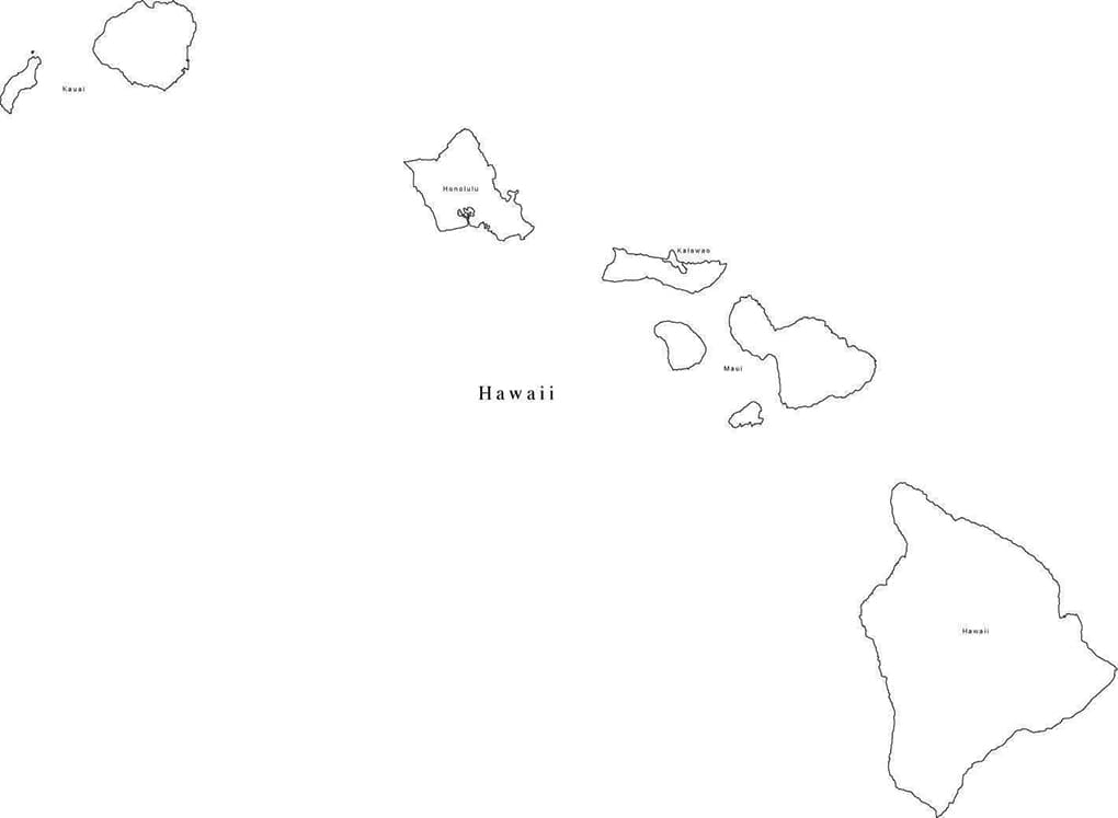 printable map of big island printable map of big island