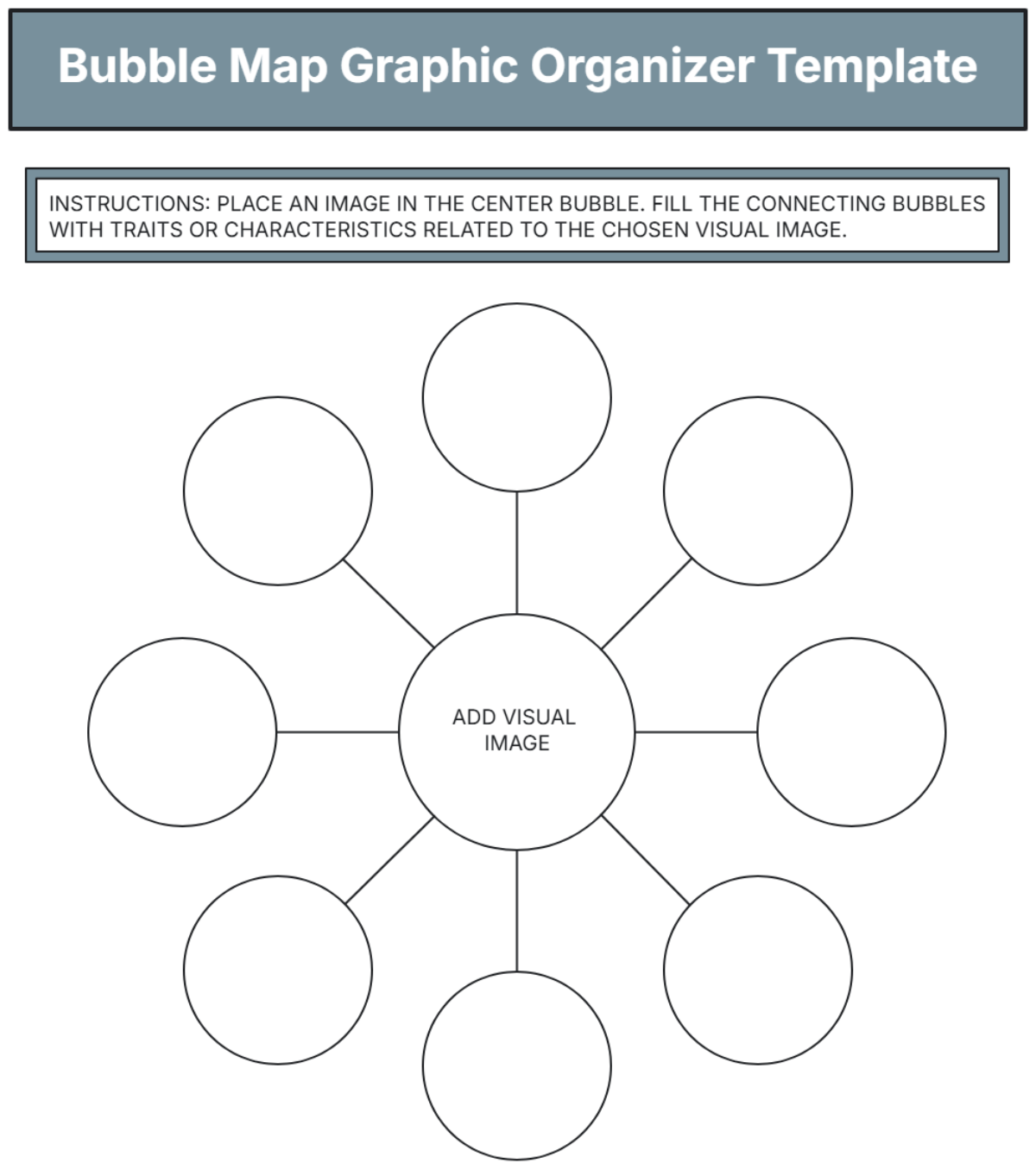 printable bubble map
