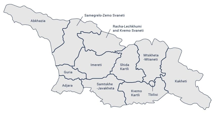 Printable County Map Of Georgia Free Download And Print For You
