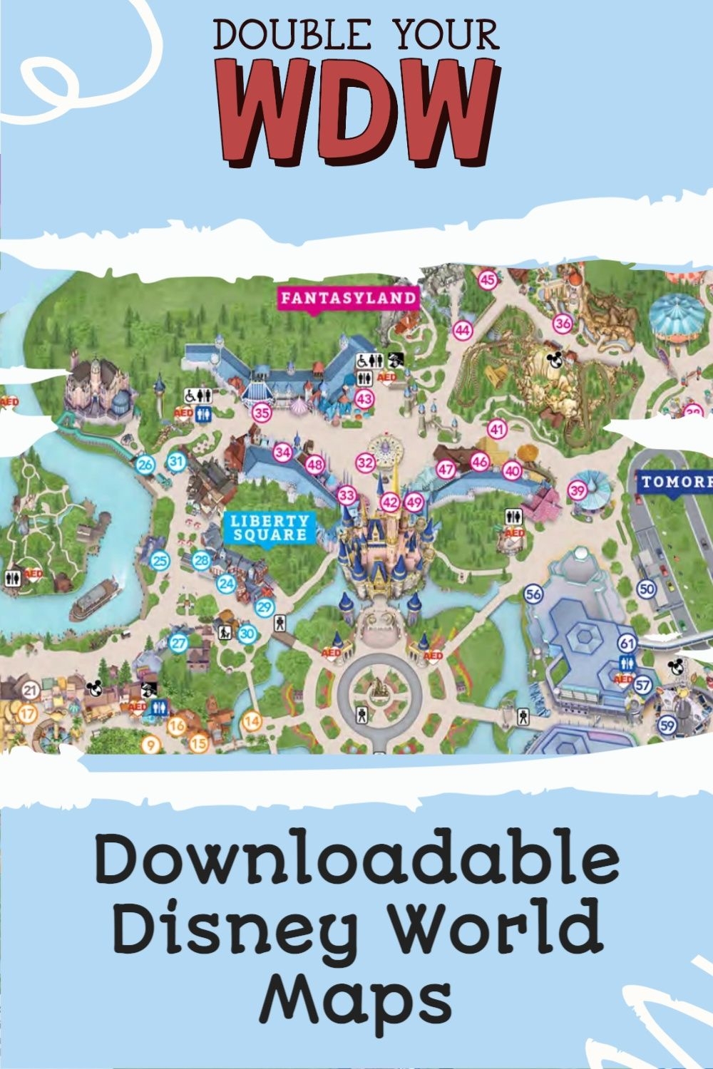 Printable Disney World Park Maps UK Printable Hub