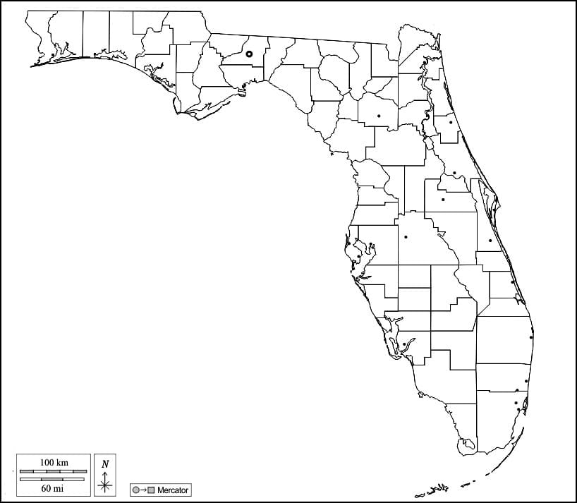 printable map of florida