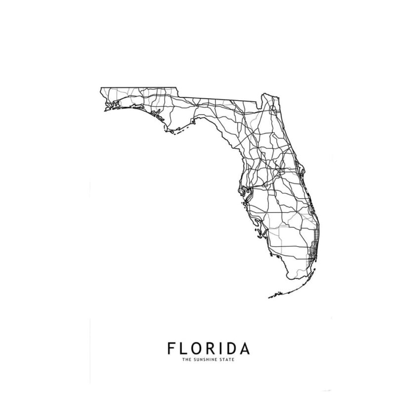 Printable Florida Map Free Download And Print For You