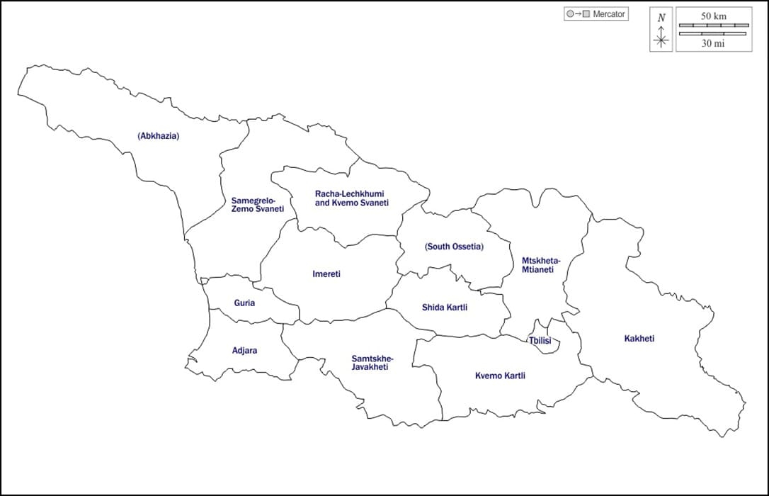 Printable Georgia Map With Cities Free Download And Print For You Printable Georgia Map With Cities Free Download And Print For You