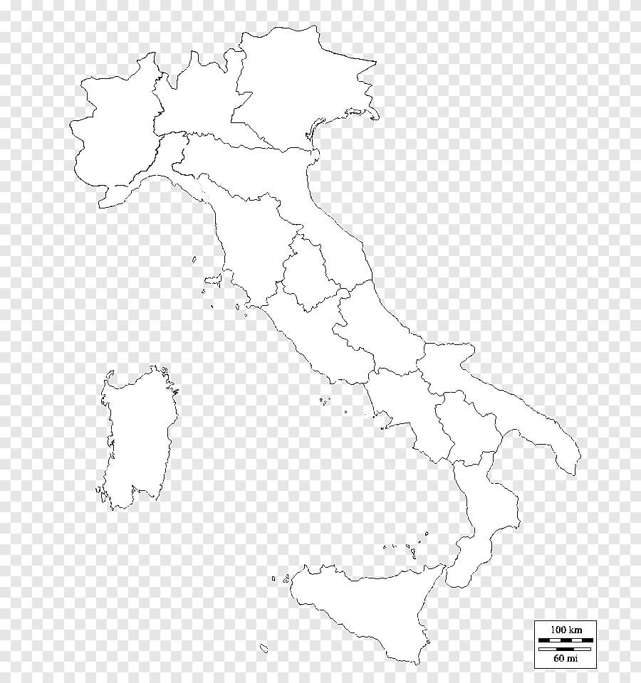 printable italy map
