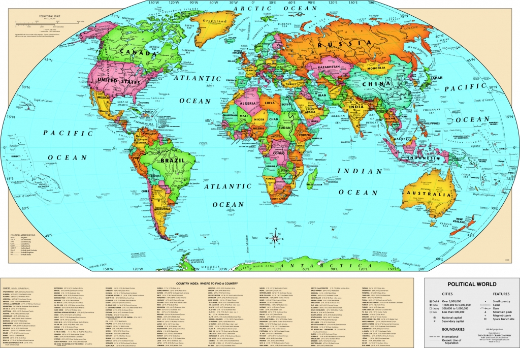 map with latitude and longitude printable
