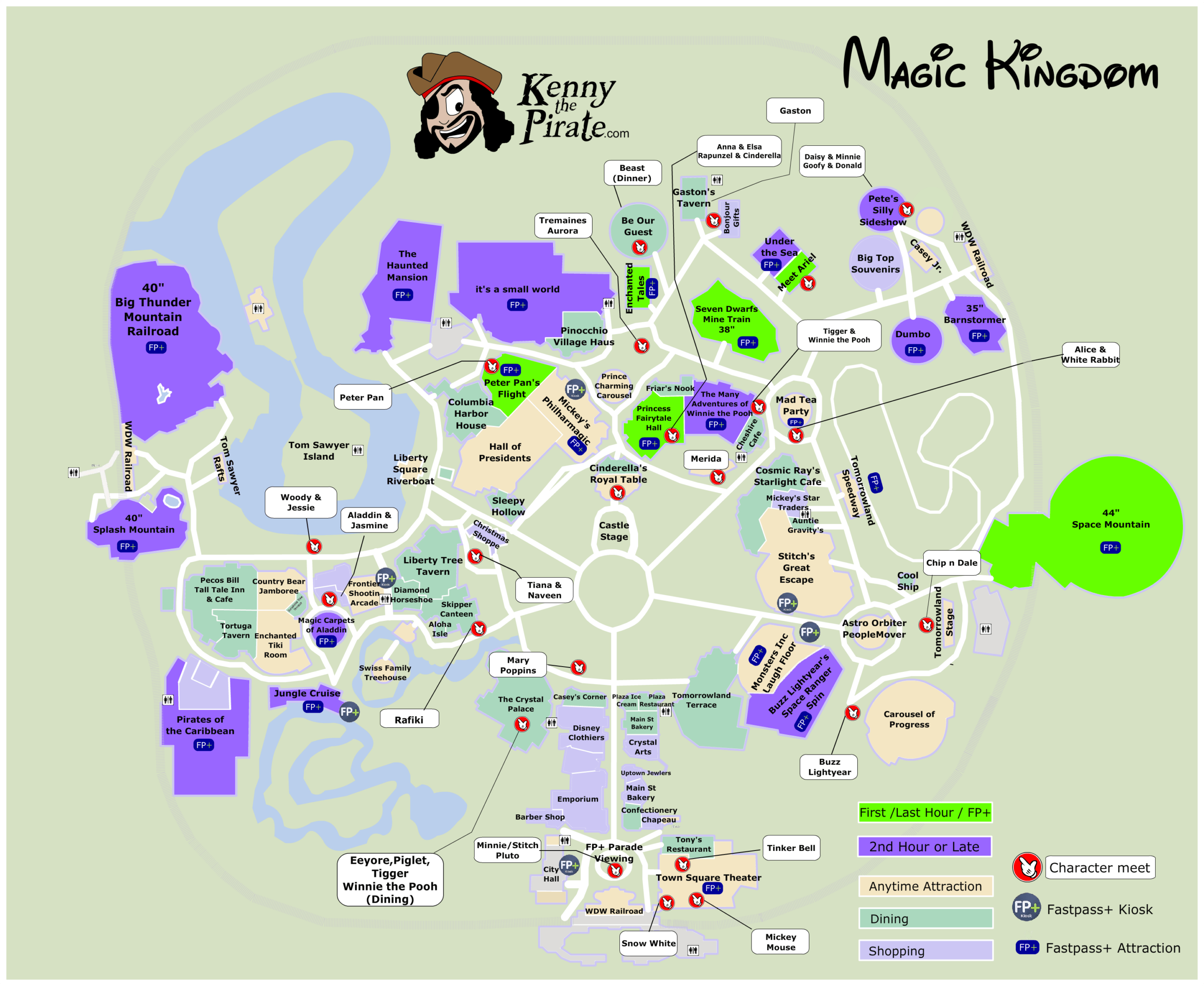 Map Of Magic Kingdom 2023 Printable Map Of Magic Kingdom 2023 Printable